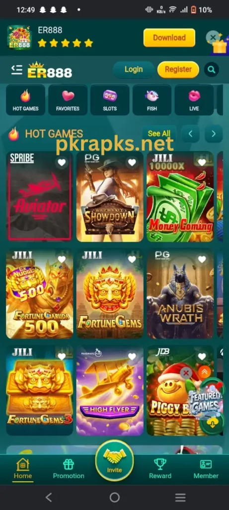 ER888 Game 